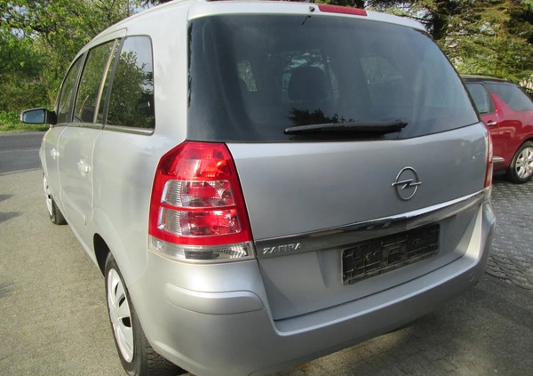 Opel Zafira cena 14999 przebieg: 224651, rok produkcji 2009 z Gryfice małe 211